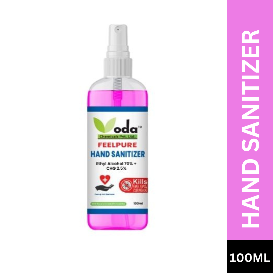 BATHROOM CLEANER (31) Hand Sanitizer: Hand sanitizer bottle with pump dispenser, offering convenient and portable germ protection for clean and sanitized hands