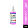 Hand Sanitizer: Hand sanitizer bottle with pump dispenser, offering convenient and portable germ protection for clean and sanitized hands